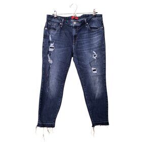 Guess Distressed Cropped Jeans‎